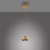 Paul Neuhaus Q-Serie Q-STRETTO Hanglamp LED Brons, 2-lichts, Afstandsbediening