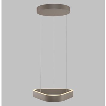 Paul Neuhaus Q-Serie Q-STRETTO Hanglamp LED Brons, 2-lichts, Afstandsbediening