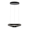 Paul Neuhaus Q-Serie Q-STRETTO Hanglamp LED Zwart, 2-lichts, Afstandsbediening