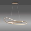 Paul Neuhaus Verlichting TWIST Hanglamp LED Zandkleurig, 1-licht