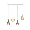 Trio verlichting Aldea Hanglamp Wit, 4-lichts