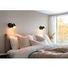 Trio verlichting Eva Plafondspot Zwart-Goud, 1-licht