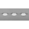 Trio verlichting Himal Inbouw armatuur LED Wit, 3-lichts