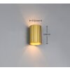 Trio verlichting Imaria Wandlamp Goud, 1-licht