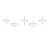 Trio verlichting KEATON Hanglamp LED Grijs, 1-licht