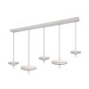 Trio verlichting KEATON Hanglamp LED Grijs, 1-licht