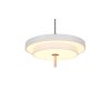 Trio verlichting KEATON Hanglamp LED Grijs, 1-licht