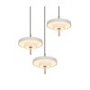 Trio verlichting KEATON Hanglamp LED Grijs, 3-lichts