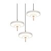 Trio verlichting KEATON Hanglamp LED Grijs, 3-lichts
