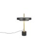 Trio verlichting KEATON Tafellamp LED Zwart-Goud, 1-licht