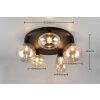 Trio verlichting Lumina Plafondlamp Zwart, 5-lichts