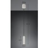 Trio verlichting Soka Hanglamp Grijs, 1-licht
