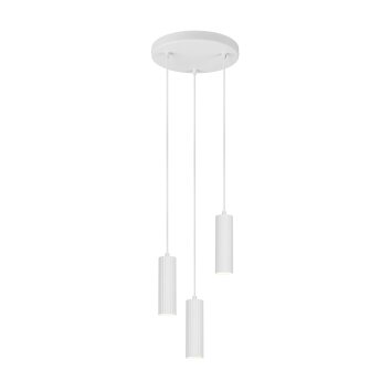Trio verlichting Soka Hanglamp Wit, 3-lichts