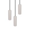 Trio verlichting Soka Hanglamp Grijs, 3-lichts