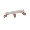 Trio verlichting Soka Plafondspot Bruin, 3-lichts