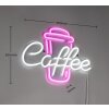 Reality Coffee Wandlamp LED Transparant, Helder, 1-licht