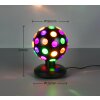 Reality Zero Tafellamp LED Zwart, 1-licht