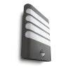 Philips verlichting Raccoon Wandlamp LED Antraciet, 1-licht, Bewegingsmelder