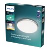Philips verlichting Twirly Plafondlamp LED Grijs, 1-licht