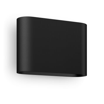 Philips verlichting Dymera Wandlamp voor buiten LED Zwart, 1-licht, Kleurwisselaar