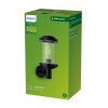 Philips verlichting Wandleuchte Wandlamp voor buiten Zwart, 1-licht