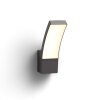 Philips verlichting Splay Wandlamp voor buiten LED Antraciet, 1-licht