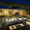 Philips verlichting Nightingale Wandlamp voor buiten Zwart, 1-licht