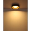 Globo Woki Plafondlamp LED Zwart, 1-licht