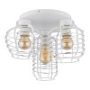 Globo Nesa Plafondlamp Wit, 3-lichts