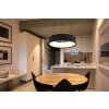 Globo Kemp Hanglamp LED Zwart, 1-licht