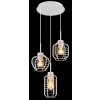 Globo Nesa Hanglamp Wit, 3-lichts