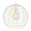 Globo Nesa Hanglamp Wit, 1-licht