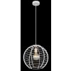 Globo Nesa Hanglamp Wit, 1-licht