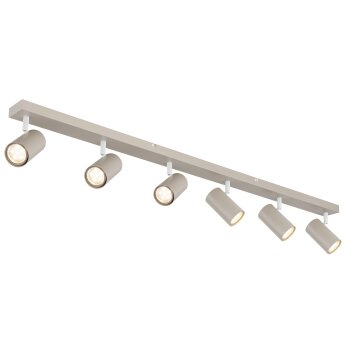 Globo Robby Plafondlamp Zandkleurig, 6-lichts