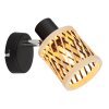 Globo Mali Wandlamp, Muurspot Zwart, 1-licht