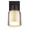Globo Villegas Wandlamp, Muurspot Zwart, 1-licht