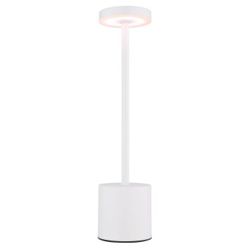 Globo Polina Tafellamp LED Wit, 1-licht