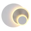 Globo Odonell Wandlamp LED Nikkel mat, Wit, 1-licht