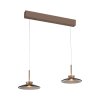 Paul Neuhaus Verlichting Moon Hanglamp LED Brons, 4-lichts