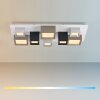 Paul Neuhaus Verlichting Manhattan Plafondlamp LED Grijs, 1-licht, Afstandsbediening