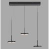 Lichten Direct PLATA Hanglamp LED Zwart, 3-lichts