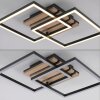 Lichten Direct AKUSTIKA Plafondlamp LED Zwart, 1-licht