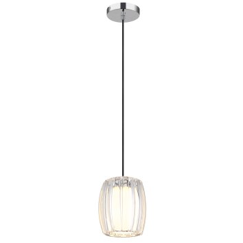 Globo Maribel Hanglamp Chroom, 1-licht