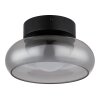 Globo Carlene Plafondlamp LED Zwart, 1-licht