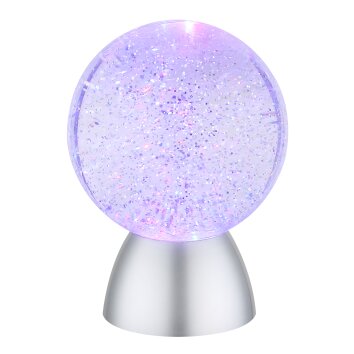Globo Glimmer deco licht LED Zwart, 1-licht, Kleurwisselaar