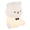 Globo Teddy Tafellamp LED Zwart, Wit, 1-licht