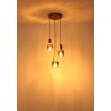 Globo Walton Hanglamp Bruin, 3-lichts