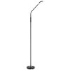 Globo Silvio Staande lamp LED Zwart, 1-licht