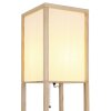 Globo Tabitha Staande lamp Bruin, 1-licht