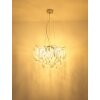 Globo Kinga Plafondlamp Zilver, 8-lichts
